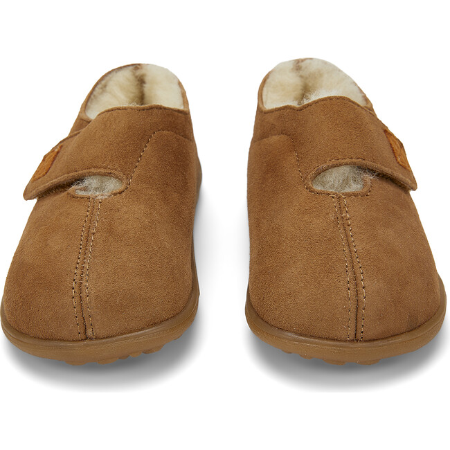 Colby Slipper, Brown Shearling - Slippers - 6