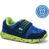 Ryder II FlexiRun™ Sneaker, Blue & Lime - Sneakers - 8 - thumbnail