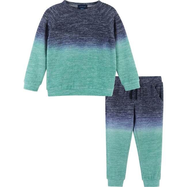 Ombre Hacci Sweat Set, Green