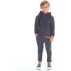 Hooded Sweatshirt Set, Grey - Mixed Apparel Set - 2