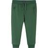 Green Zip Pocket Joggers - Pants - 1 - thumbnail