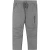 Grey Twill Zip Pocket Pants - Pants - 1 - thumbnail