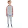 Grey Raglan Sleeved Sweatshirt Set - Mixed Apparel Set - 2