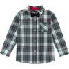 Boys Holiday Buttondown Shirt + Bowtie - Shirts - 1 - thumbnail
