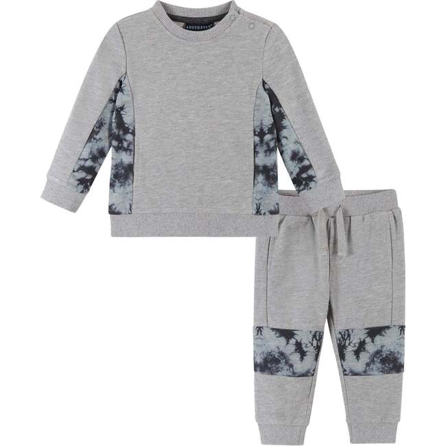 Infant Tie Dye Camo Sweatshirt Set