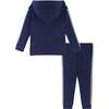 Boys Stripe Hacci Sweat Set - Mixed Apparel Set - 5