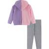 Love Hoodie Set, Pink - Mixed Apparel Set - 2