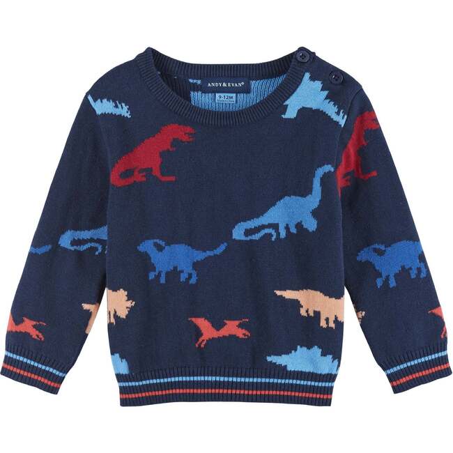 Baby Boy Dinosaur Pattern Sweater Set - Mixed Apparel Set - 5