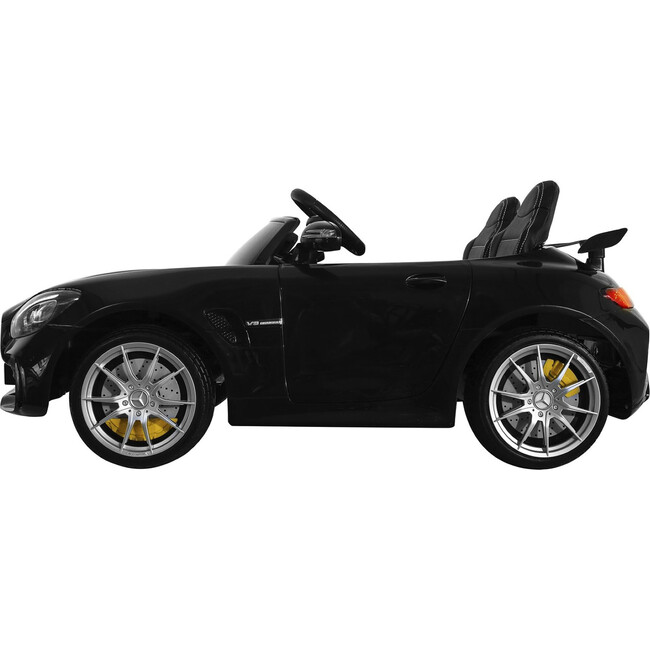 12V Mercedes Benz AMG GTR 2 Seater Ride on Car Black - Ride-On - 2
