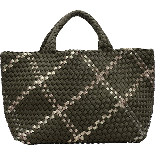 Women's St Barths Medium Tote, Verde - Bags - 1