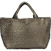 Women's St. Barths Medium Handwoven Tote Metallic, Etoile - OS - Bags - 1 - thumbnail