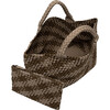 Women's St. Barths Medium Handwoven Tote Plaid, Driftwood - OS - Bags - 2