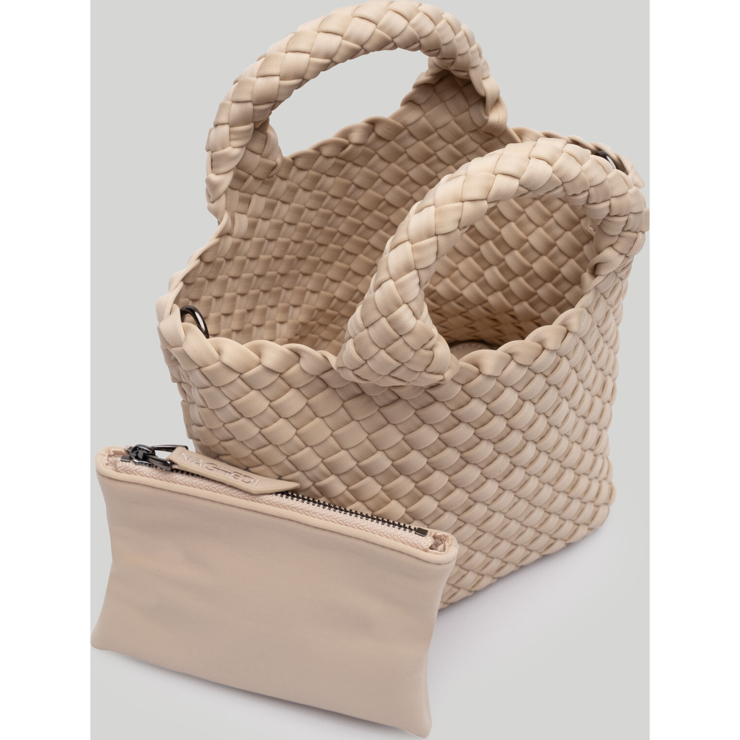 St. Barths Petit Tote, Ecru - Naghedi NYC Mommy & Me Shop