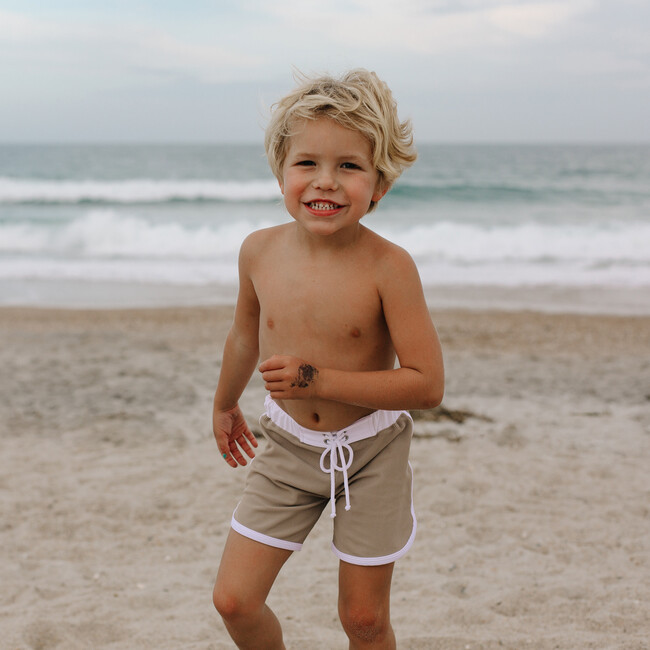 Mini Ro Trunks, Sand - Swim Trunks - 3