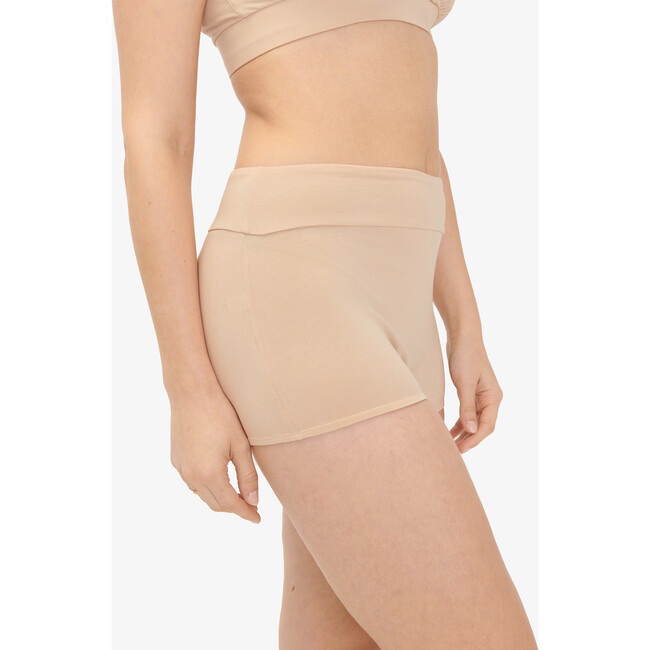 The Women's Maternity and Postpartum Boyshort, Sand - Underwear - 3