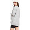 The Women's Eva V-Neck Sweater, Light Grey - Sweaters - 3