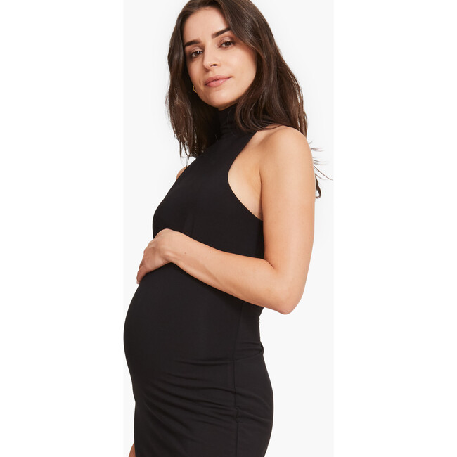The Women's Body Halter Dress, Black - Dresses - 2