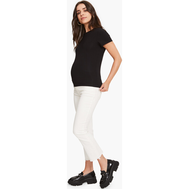 The Women's Body Crew Tee, Black - T-Shirts - 2