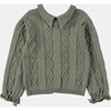 Vetiver Embroidered Sweater - Sweaters - 2 - thumbnail