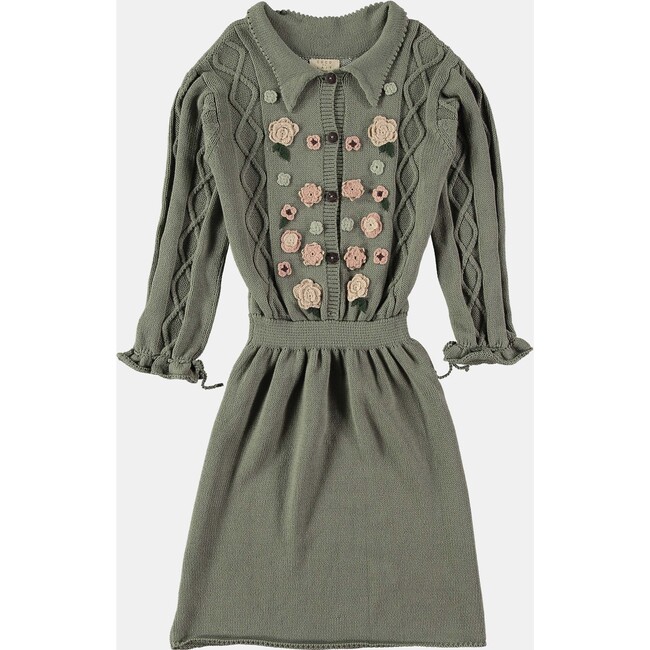 Vetiver Embroidered Knit Dress