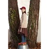 Embroidered Brown Stone Dress - Dresses - 3