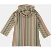 Striped Plush Dress - Dresses - 2