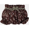 Brown Flowers Culotte - Bloomers - 1 - thumbnail