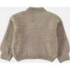 Rose Smoke Knit Embroidered Cardigan - Cardigans - 2