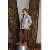 Brown Stone Plush Trousers - Pants - 3