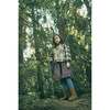 Brown Flowers Long Skirt - Skirts - 4