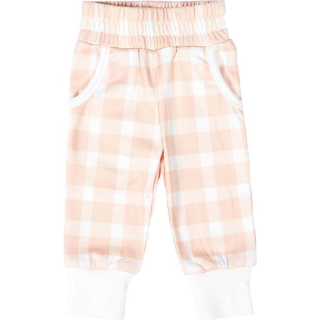 Playground Pants, Clubhouse Camel Gingham - Pants - 1
