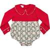 Long Sleeve Beau Bubble, Regent Wreaths - Rompers - 1 - thumbnail