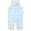 Lounger Longall, East Beach Blue Gingham - Overalls - 1 - thumbnail