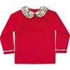 Long Sleeve Henry Peter, Oxford Red - Shirts - 1 - thumbnail