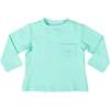 Long Sleeve Tucker Tee, Golden Isles Green - Shirts - 1 - thumbnail