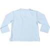 Long Sleeve Tucker Tee, Bay Tree Blue - Shirts - 2