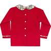 Long Sleeve Henry Peter, Oxford Red - Shirts - 4