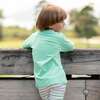 Long Sleeve Tucker Tee, Golden Isles Green - Shirts - 3