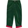 Bradford Trousers, Grafton Green Velvet - Pants - 1 - thumbnail