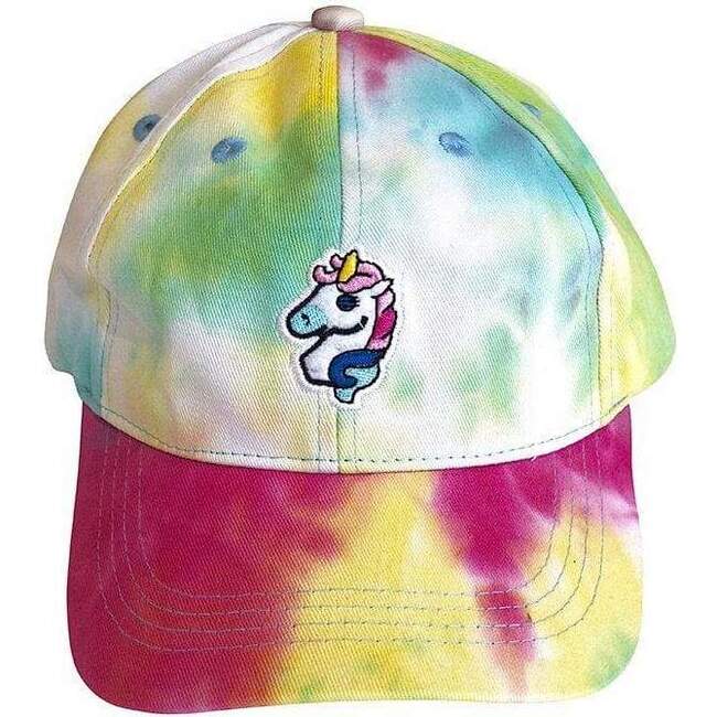 Rainbow Unicorn Bow Baseball Hat (Youth)