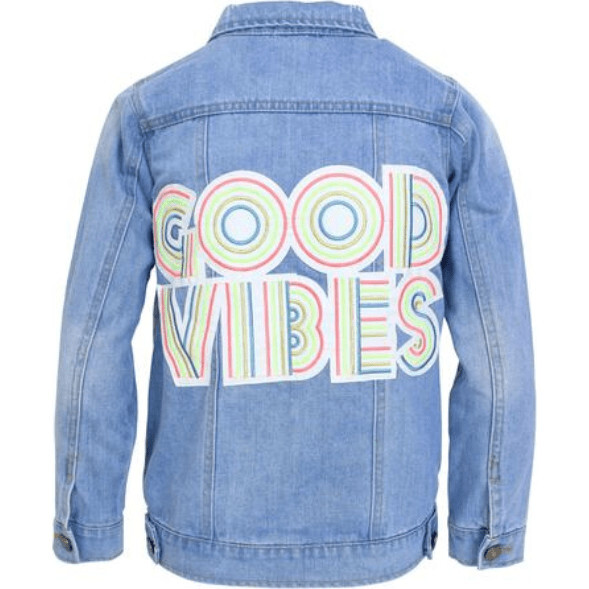 Good Vibes Denim, Blue - Jackets - 1