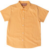 Boys Free Spirit Button Down, Clementine - Shirts - 1 - thumbnail