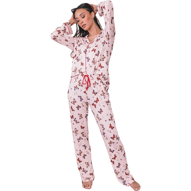 Women's Butterfly Blossom Pajama Set