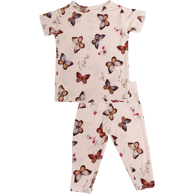 Girls Butterfly Blossom Pajama Set - Dresses - 1