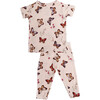 Girls Butterfly Blossom Pajama Set - Dresses - 1 - thumbnail