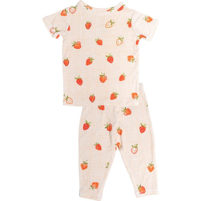 Girls Berry Basket Pajama Set