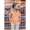 Boys Free Spirit Button Down, Clementine - Shirts - 2