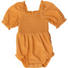 Baby Free Spirit Romper, Clementine - Dresses - 1 - thumbnail