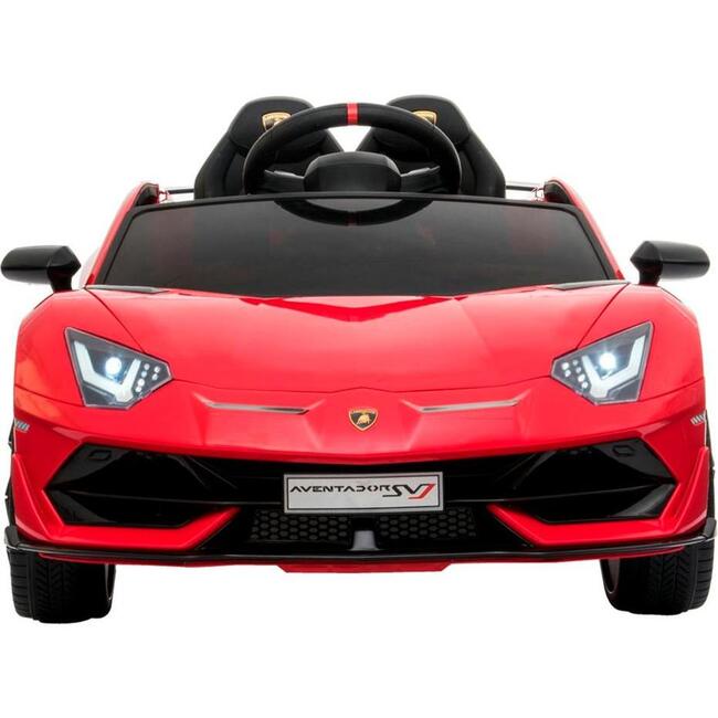 12V Lamborghini Aventador 1 Seater Ride on Car Red