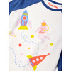 Graphic Long Sleeve Raglan Tee, Space Exploration - T-Shirts - 2